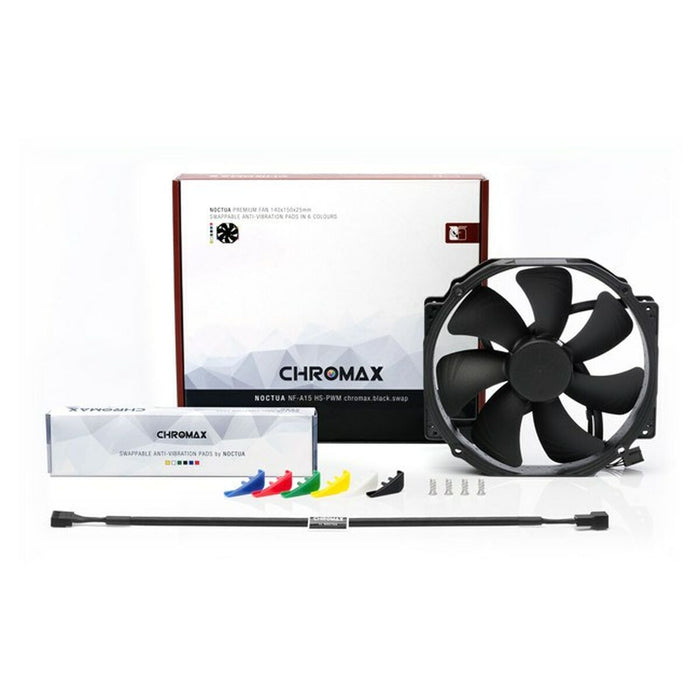 Ventilator de Unitate Noctua NF-A15 HS-PWM chromax.black.swap