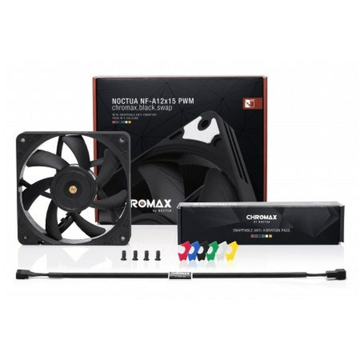 Ventilator de Unitate Noctua NF-A12X15 PWM CH.BK.S Ø 12 cm
