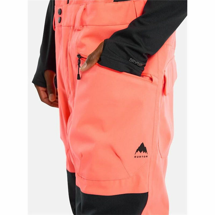 Pantaloni de ski Burton Portocaliu Bărbați