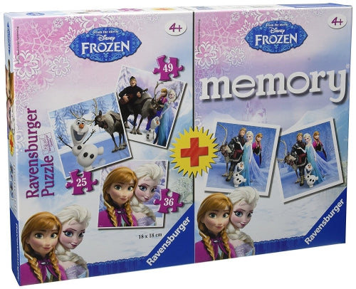 Puzzle Ravensburger Disney Frozen, 4 în 1, 25/36/49 piese, 4+ ani