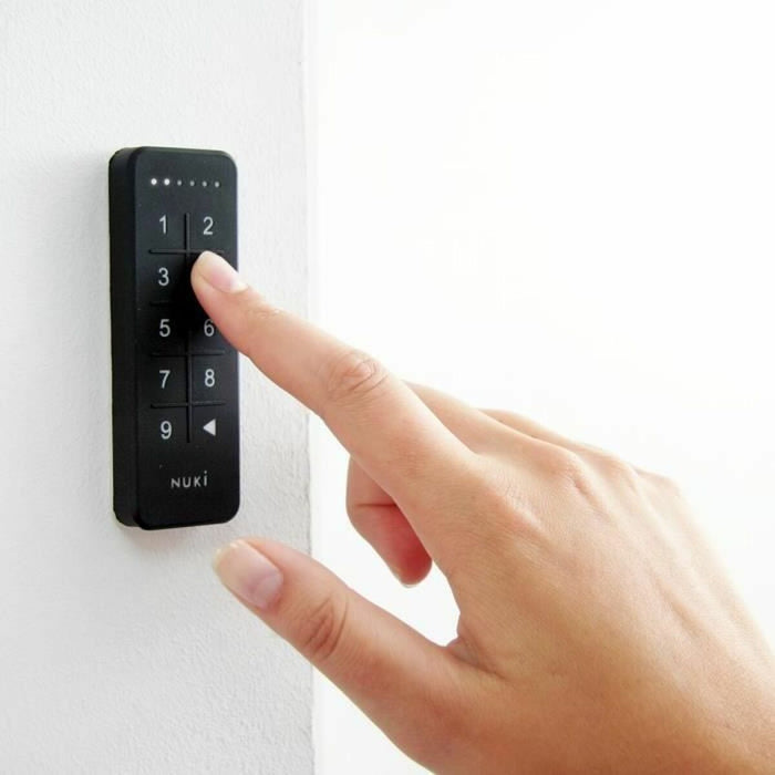 Lacăt cu cheie Nuki 220284 Negru