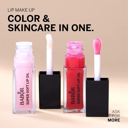 Gloss de buze Babor Ultra Shine cu efect de volum 3D și uleiuri hrănitoare 6.5ml 05 Rose of Spring