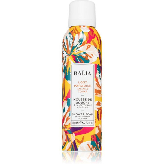 Spumă de duș Baija Lost Paradise Ananas Tonic, cu glicerină vegetală, hidratantă, 200 ml