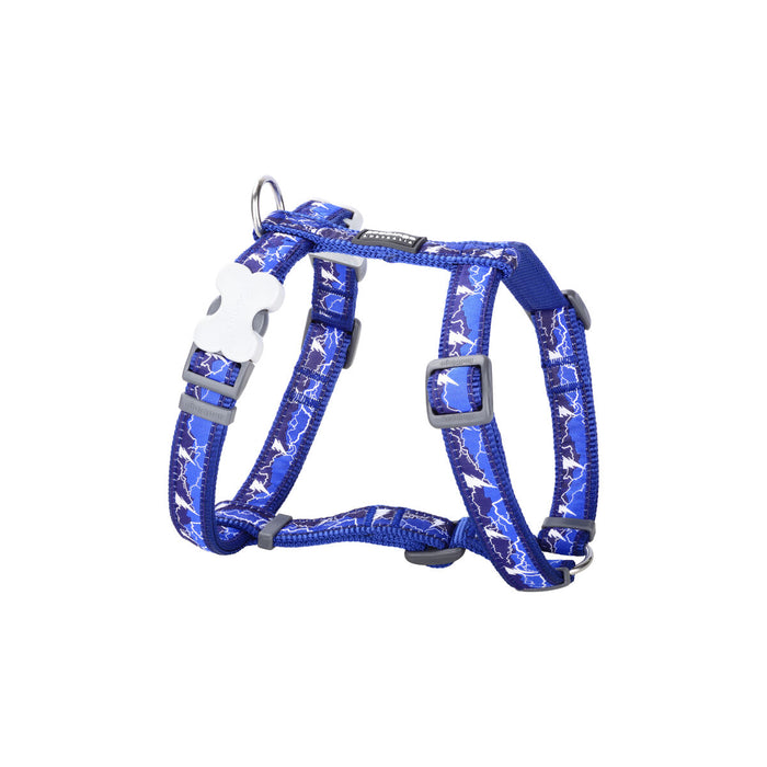 Ham pentru câini Red Dingo STYLE LIGHTNING 36-54 cm Bleumarin 30-48 cm