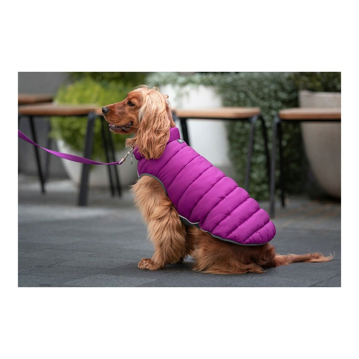 Haină pentru câine Red Dingo Puffer 45 cm Roz/Mov