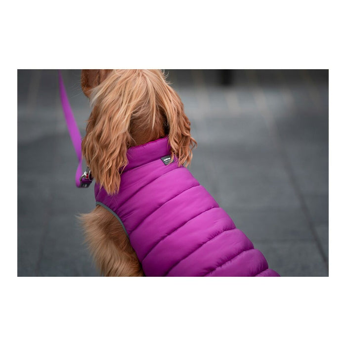 Haină pentru câine Red Dingo Puffer 45 cm Roz/Mov