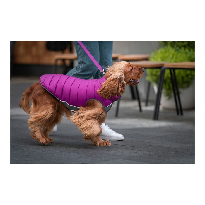 Haină pentru câine Red Dingo Puffer 50 cm Roz/Mov