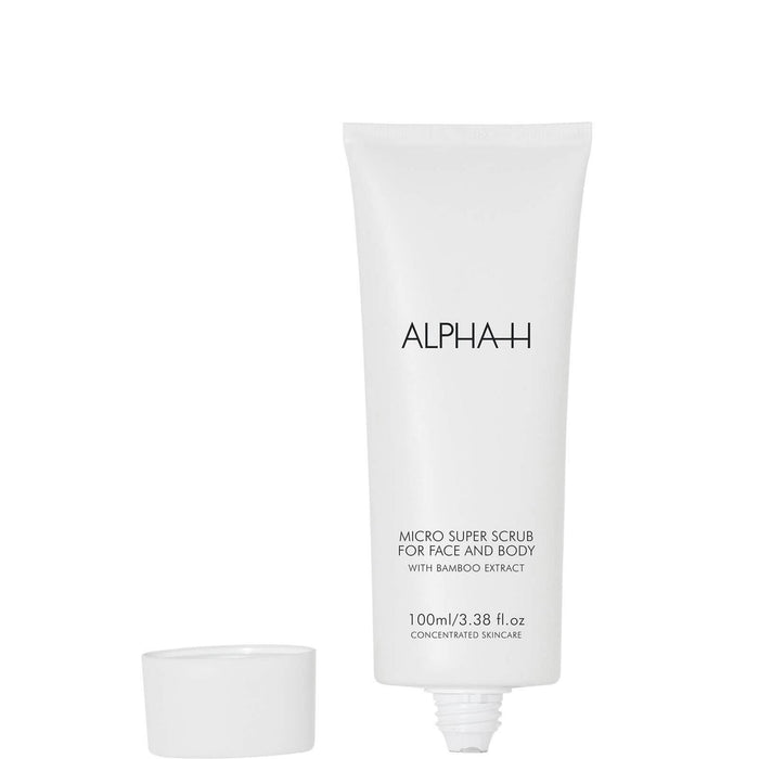 Scrub exfoliant Alpha-H Micro Super Scrub, pentru față și corp, 100 ml
