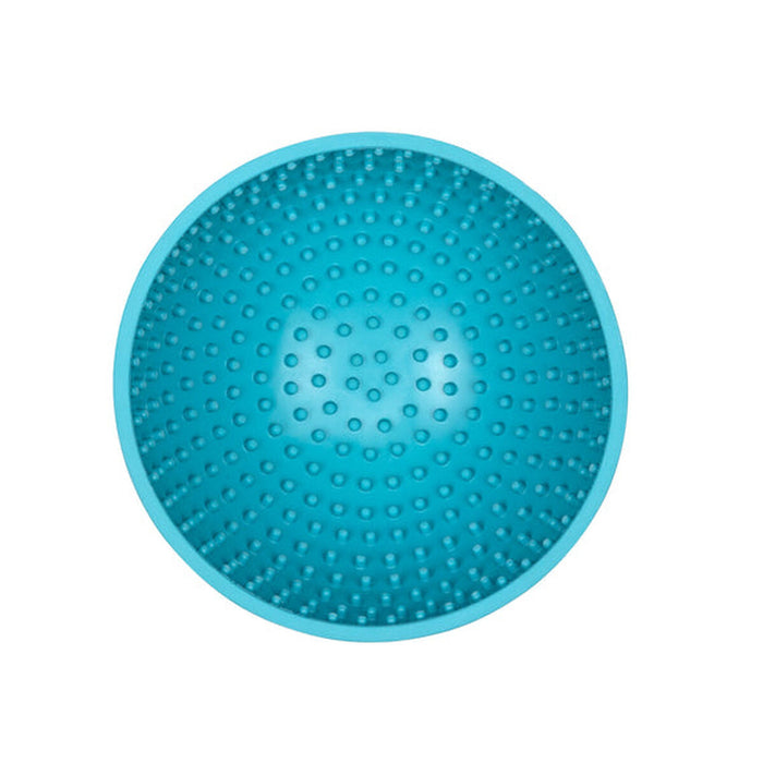 Dispozitiv de hrănire pentru câini Lickimat Wobble Turquoise Gumă