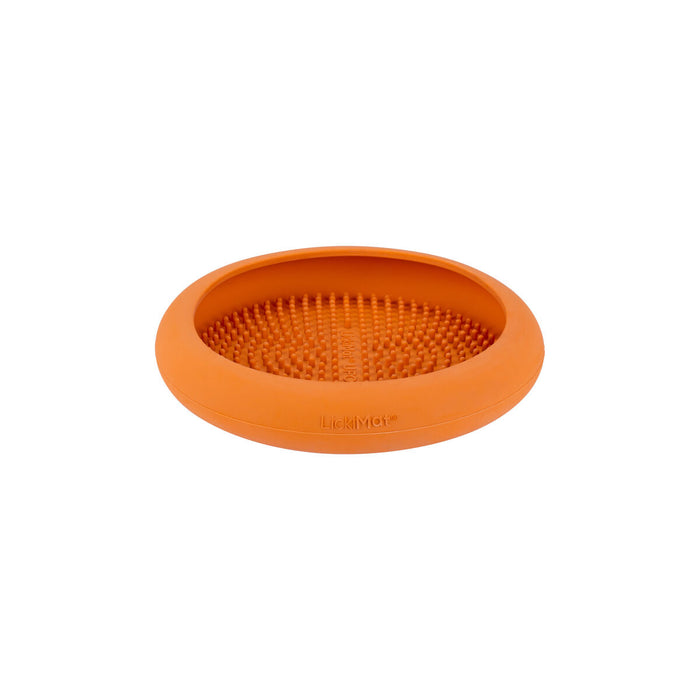 Dispozitiv de hrănire pentru câini Lickimat Orange Gumă Modern