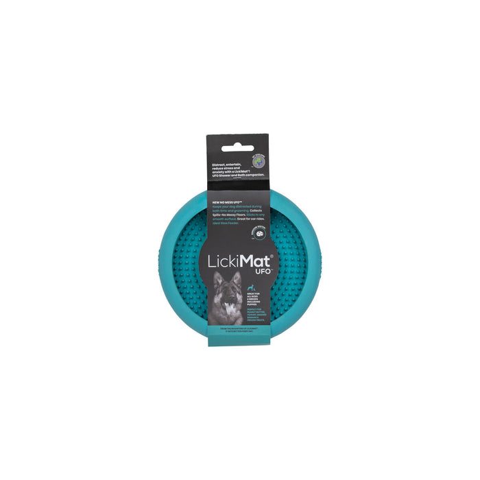 Dispozitiv de hrănire pentru câini Lickimat Turquoise Gumă