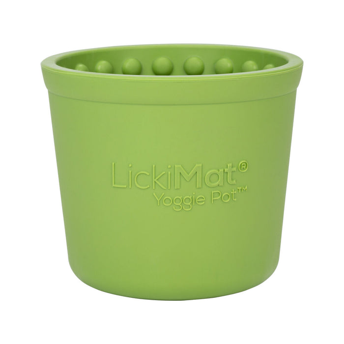 Dispozitiv de hrănire pentru câini Lickimat Verde Gumă