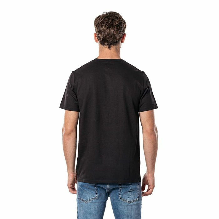 Tricou cu Mânecă Scurtă Bărbați Rip Curl Hallmark Negru
