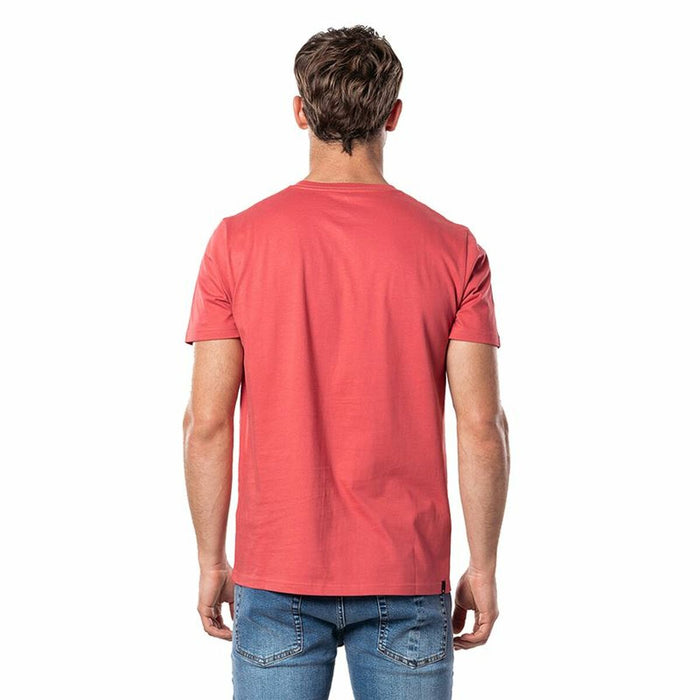 Tricou cu Mânecă Scurtă Bărbați Rip Curl Hallmark Roșu