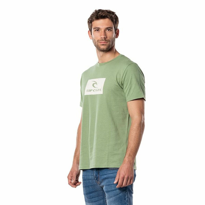 Tricou cu Mânecă Scurtă Bărbați Rip Curl Hallmark Verde