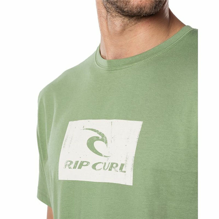 Tricou cu Mânecă Scurtă Bărbați Rip Curl Hallmark Verde