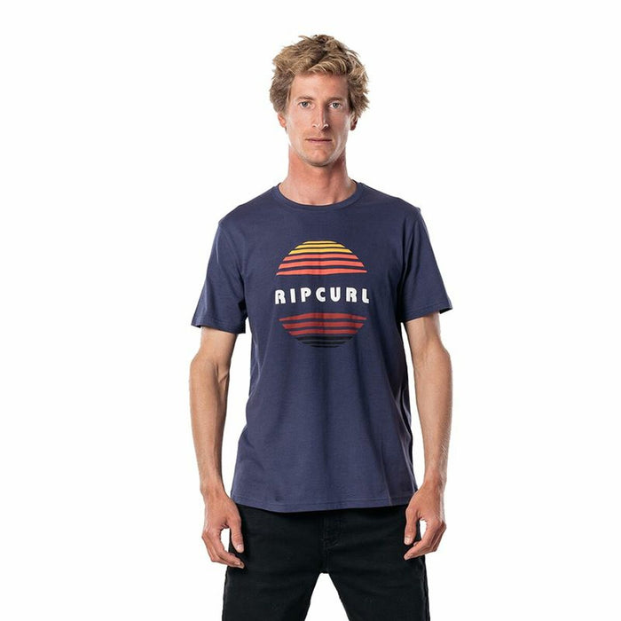Tricou cu Mânecă Scurtă Bărbați Rip Curl El Mama Albastru închis Bărbați
