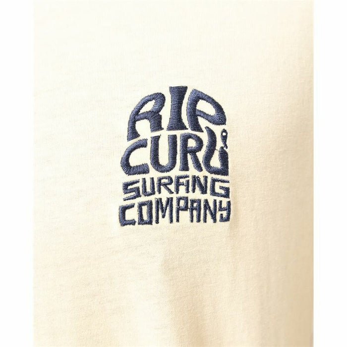 Tricou cu Mânecă Scurtă Bărbați Rip Curl  Sport  Galben
