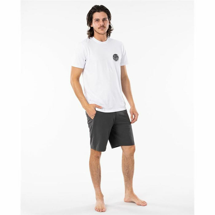 Tricou cu Mânecă Scurtă Rip Curl Wettie Essential Alb Bărbați