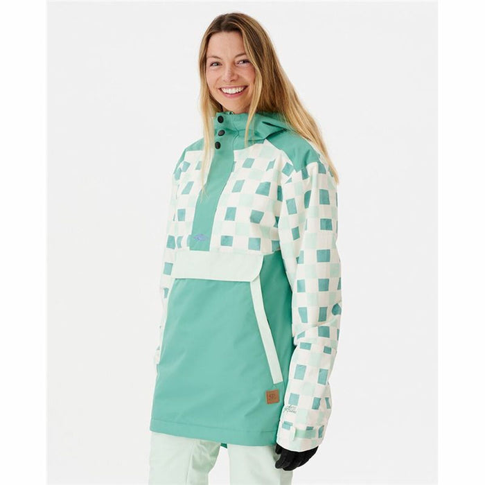 Jachetă Sport de Damă Rip Curl Rider Anorak Acvamarin