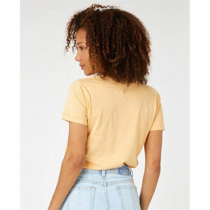 Tricou cu Mânecă Scurtă Rip Curl Re-Entry Crew  Bej