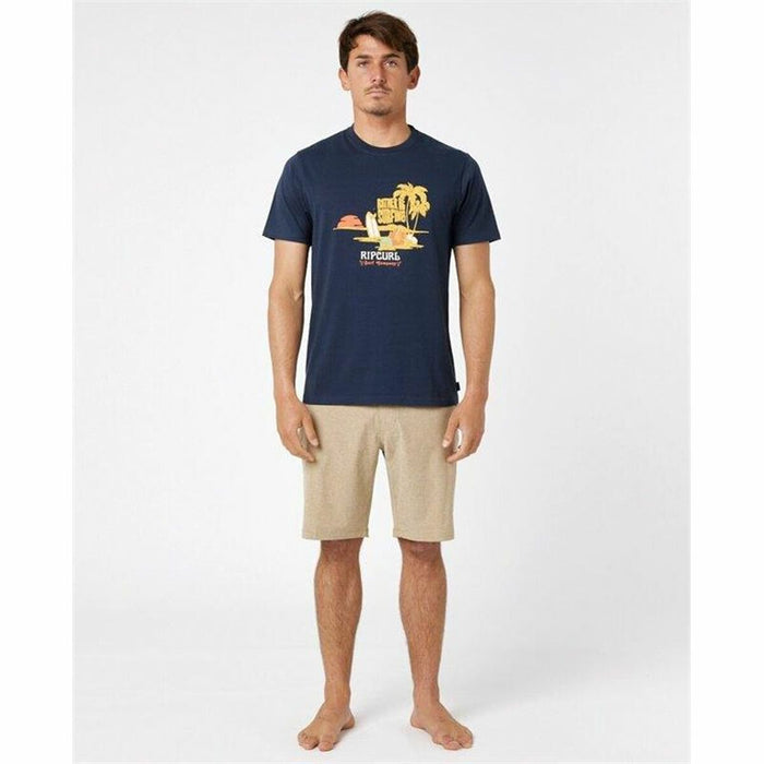 Tricou Rip Curl Framed Bleumarin Bărbați