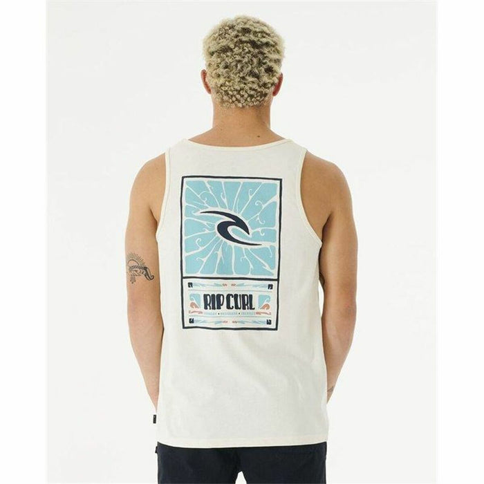 Tricou de Bărbați fără Mâneci Rip Curl Soul Arch Tank Alb Bărbați