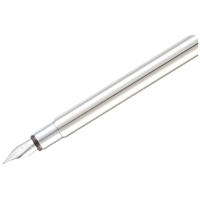Stilou de caligrafie Faber-Castell Neo Slim Argintiu Lustruit
