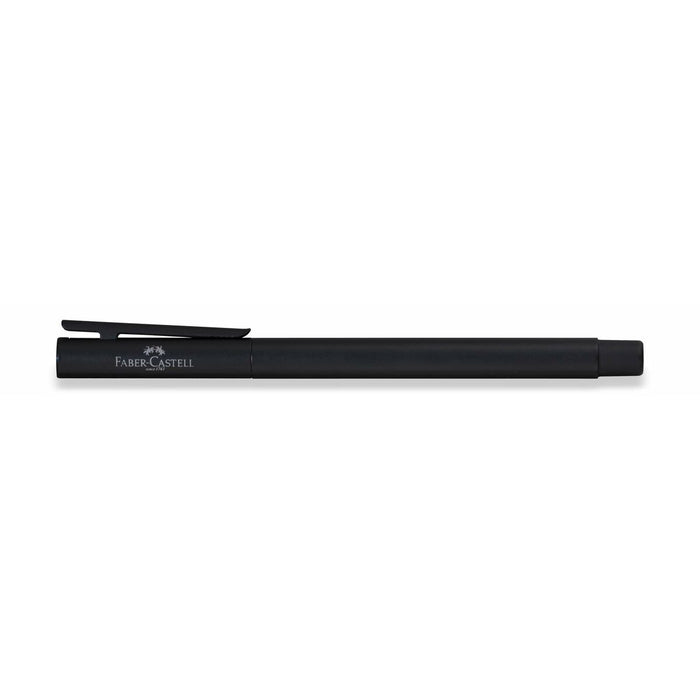 Stilou de caligrafie Faber-Castell Neo Slim Lăcuit Negru mat