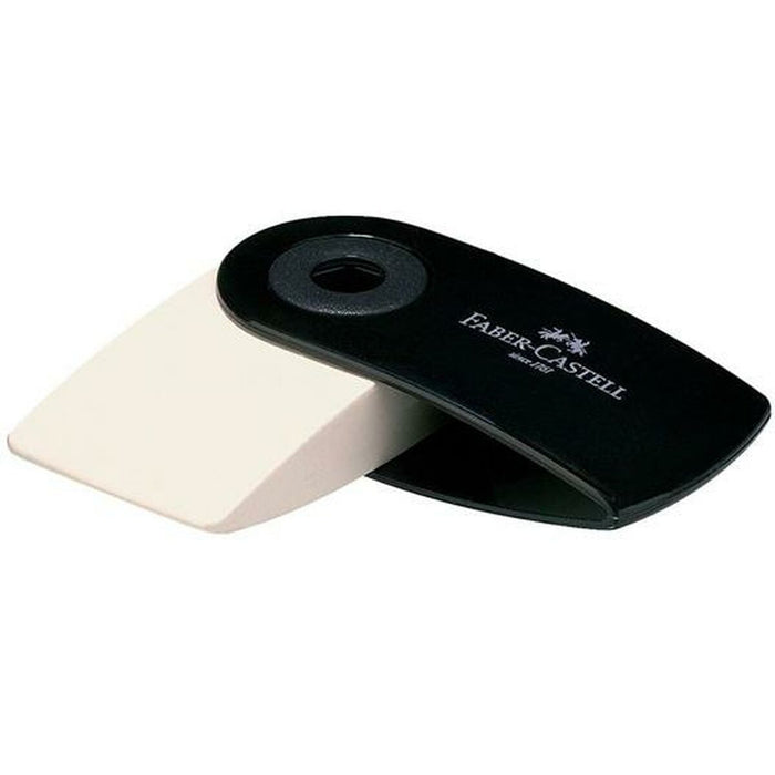 Radieră Faber-Castell Sleeve Mini Husă Negru (24 Unități)