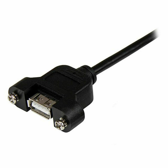 Cablu USB Startech USBPNLAFAM2 Negru 0,6 m