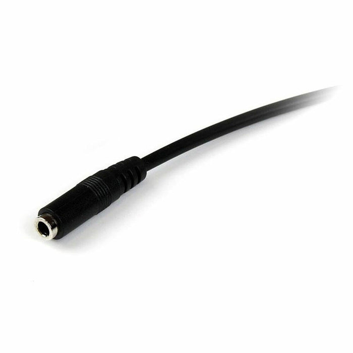 Cablu Prelungitor Jack (3,5 mm) Startech MUHSMF1M             Negru 1 m