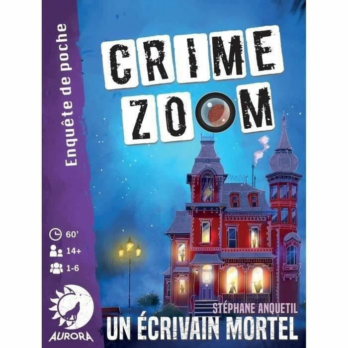 Joc de Masă Asmodee Crime Zoom Un Écrivain Mortel (FR)