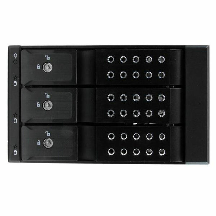Rack Startech HSB3SATSASBA Negru 3,5" Portabil