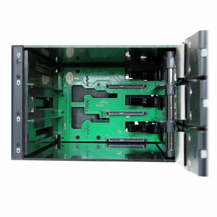 Rack Startech HSB3SATSASBA Negru 3,5" Portabil