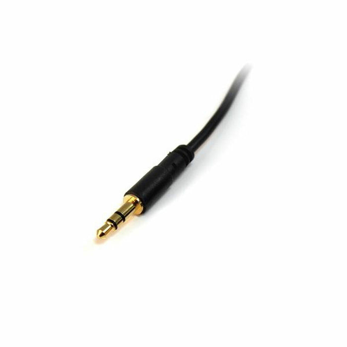 Cablu Audio Jack (3,5 mm) Startech MU3MMS Negru