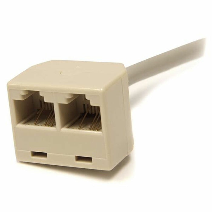 Cablu de Rețea Rigid UTP Categoria 6 Startech RJ45SPLITTER 0,33 m