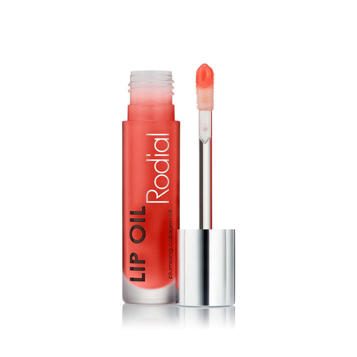 Ulei de buze Rodial Lip Oil, cu colagen, efect de volum, nuanța Sugar Coral, 4 ml