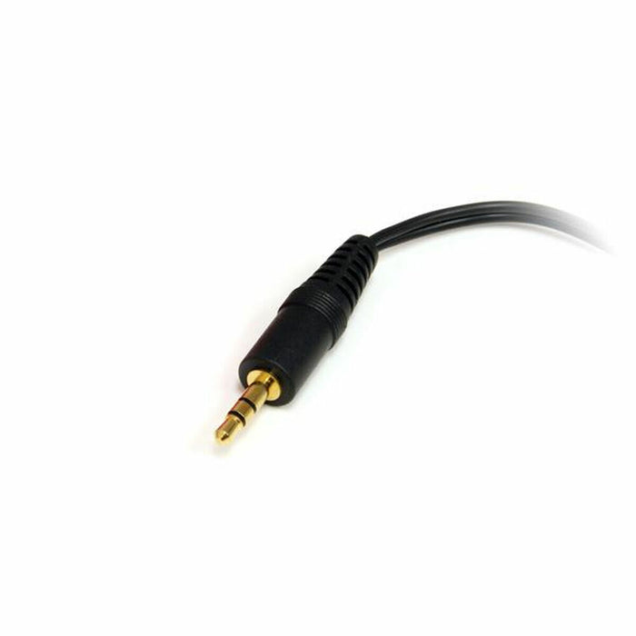 Cablu Audio Jack (3,5 mm) la 2 RCA Startech MU1MFRCA             Negru 1.8 m