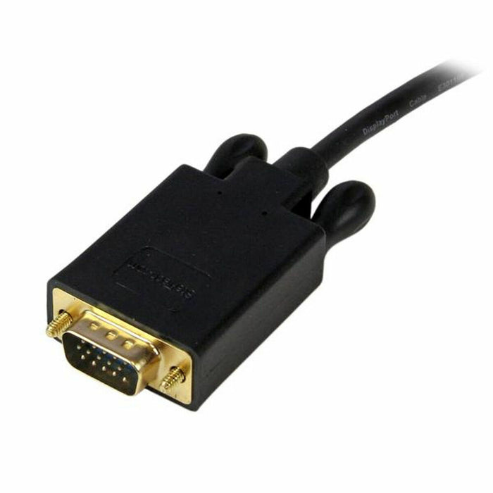 Adaptor DisplayPort la DVI Startech DP2VGAMM3B           Negru 90 cm 0,9 m