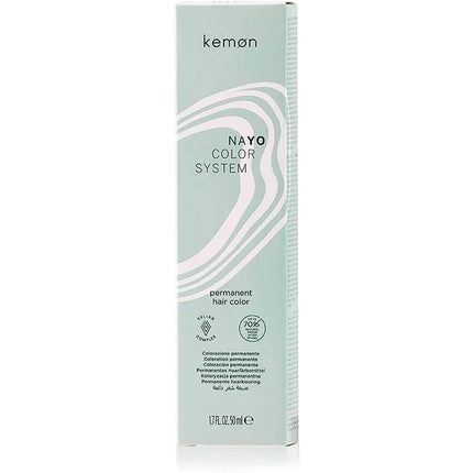Culoare Permanentă pentru Păr Kemon Nayo Color System 8.78 Light Pearl Violet Blonde, 50ml