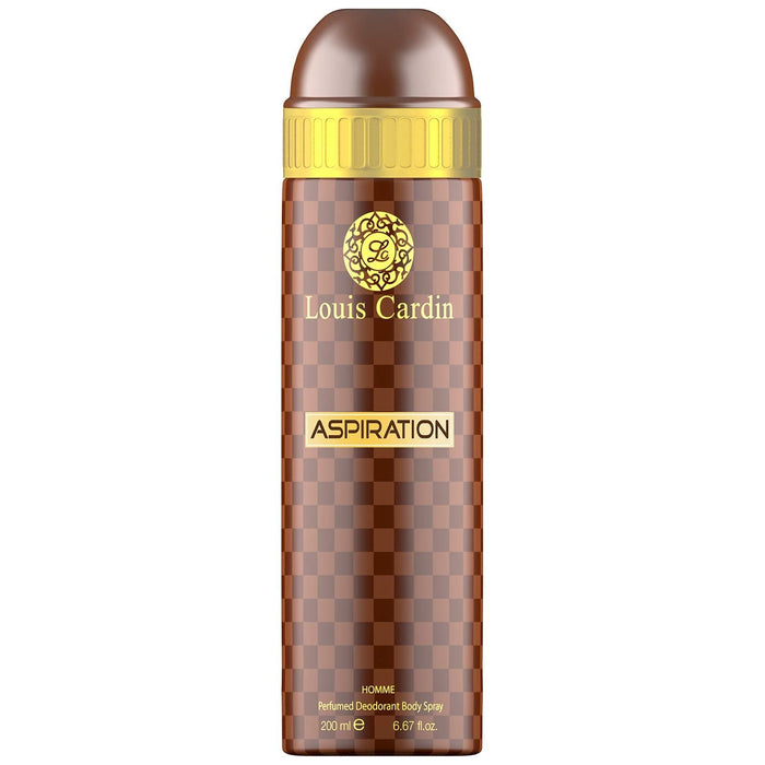 Deodorant spray Louis Cardin Aspiration, pentru bărbați, 200 ml
