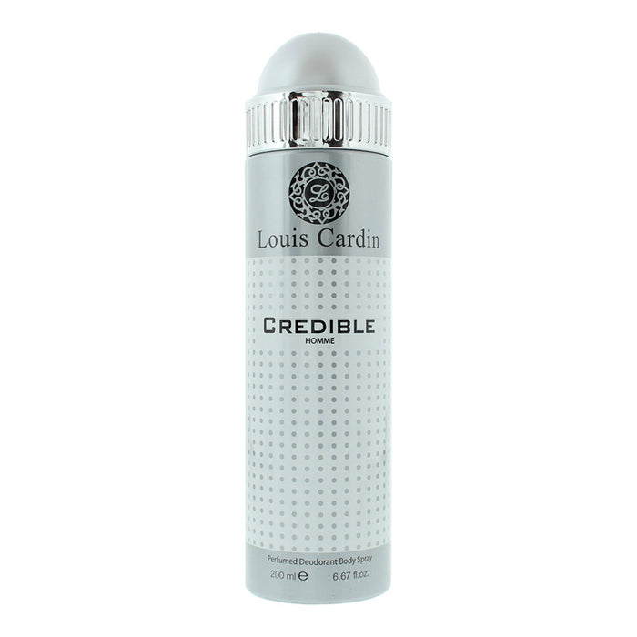 Deodorant spray Louis Cardin Credible Homme, pentru bărbați, 200 ml