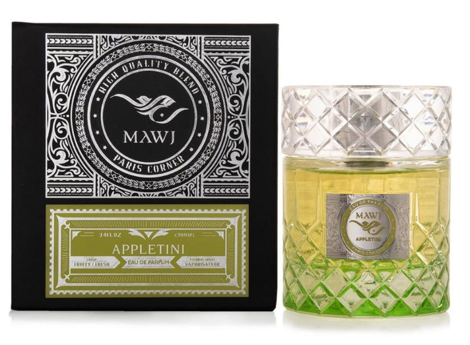 Apă de parfum Paris Corner Mawj Appletini, unisex, 100 ml