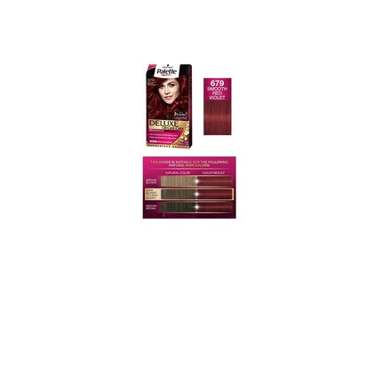 Vopsea păr Palette Deluxe 679 Roșu Violet