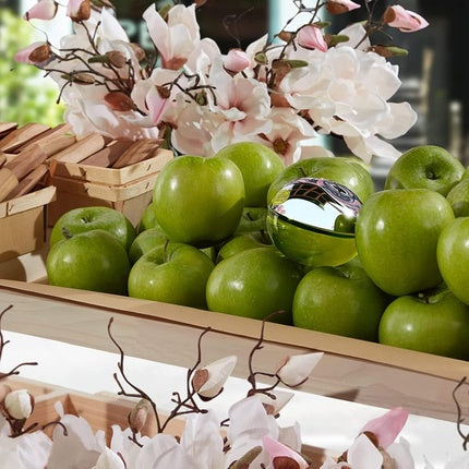 Set Parfum DKNY Be Delicious, Eau de Parfum 100ml și Spumă Duș 150ml, Sticlă Verde Rotundă