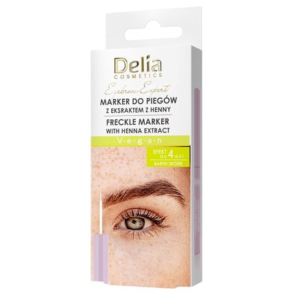 Marker Pistrui Delia Freckle Marker cu Extract de Henna 4ml