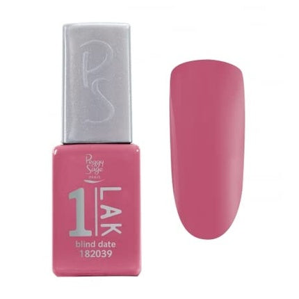 Gel Polish Peggy Sage One-Lak Blind Date, roz pudrat, 5ml