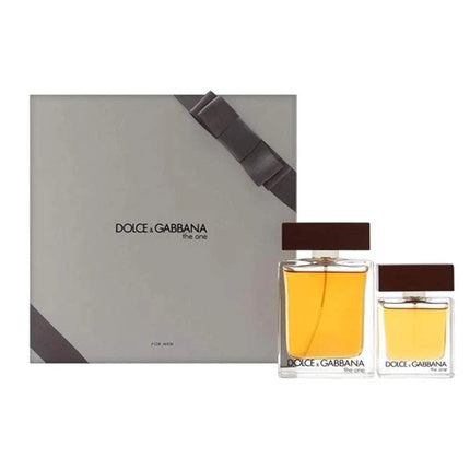 Set Parfum Bărbați Dolce & Gabbana The One Eau de Toilette 100ml + 25ml, Cutie Gri