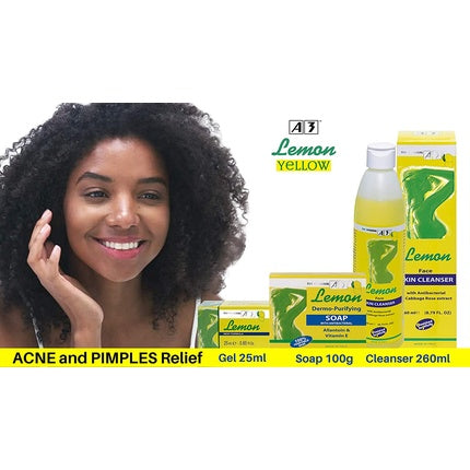 Gel curățare A3 Lemon 25ml
